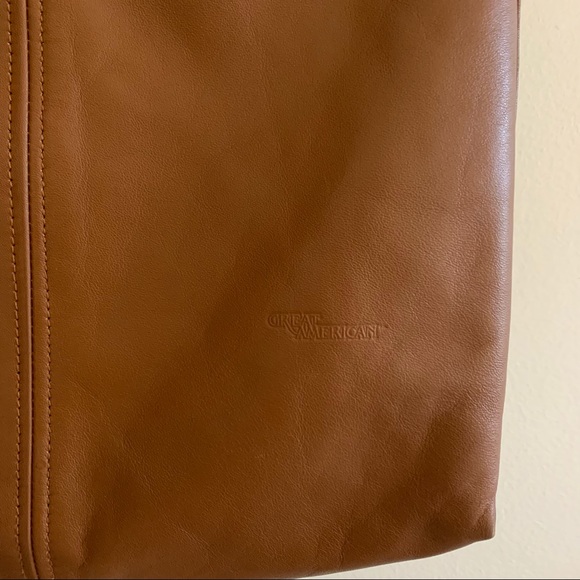 Great American Cognac Leather Purse - Picture 4 of 10
